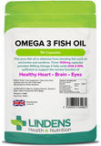 Omega 3 Fish Oil (30% DHA-EPA) Capsules 90 Capsules - Master Vaper