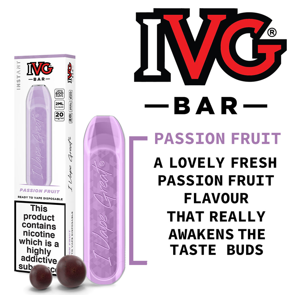 IVG Bar - Passion Fruit - Master Vaper