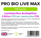 Pro Bio Live Max 6 Billion CFU Veg Capsules 100 Capsules - Master Vaper