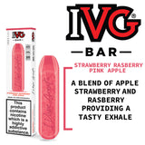 IVG Bar - Strawberry Raspberry Pink Apple - Master Vaper