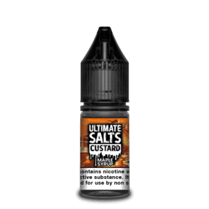 Ultimate Salts Custard - Maple Syrup - Master Vaper