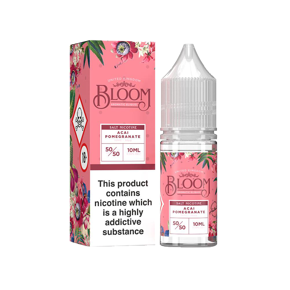 Bloom Nic. Salt - Acai Pomegranate - Master Vaper