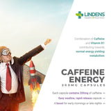 Caffeine Energy 200mg Capsules - Master Vaper