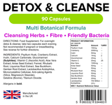 Detox & Cleanse Capsules (90 Capsules) - Master Vaper