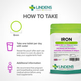 Iron 14mg Tablets (120 Tablets) - Master Vaper