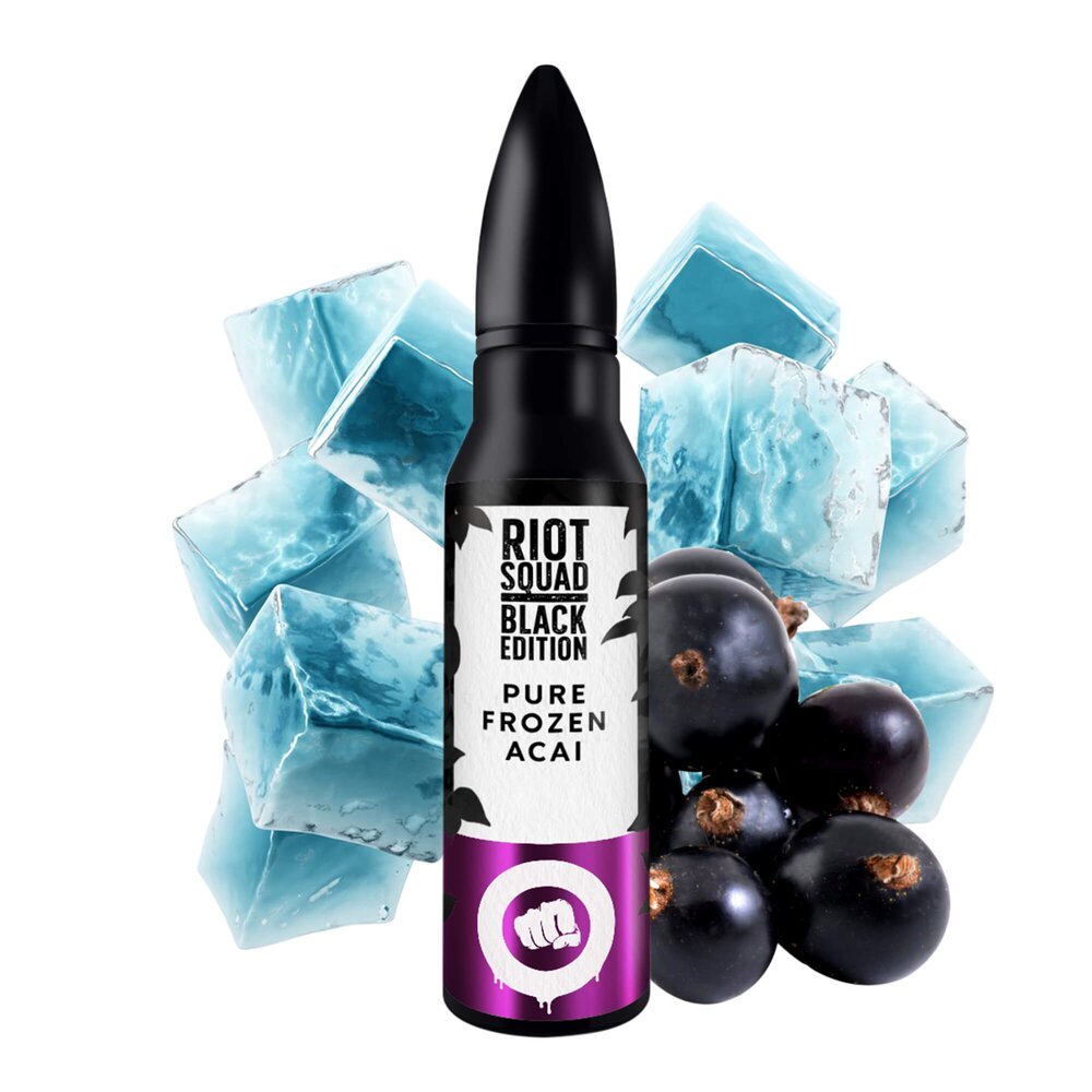 Buy Riot Squad 60ml - Pure Frozen Acai Vape E-Liquid | Master Vaper