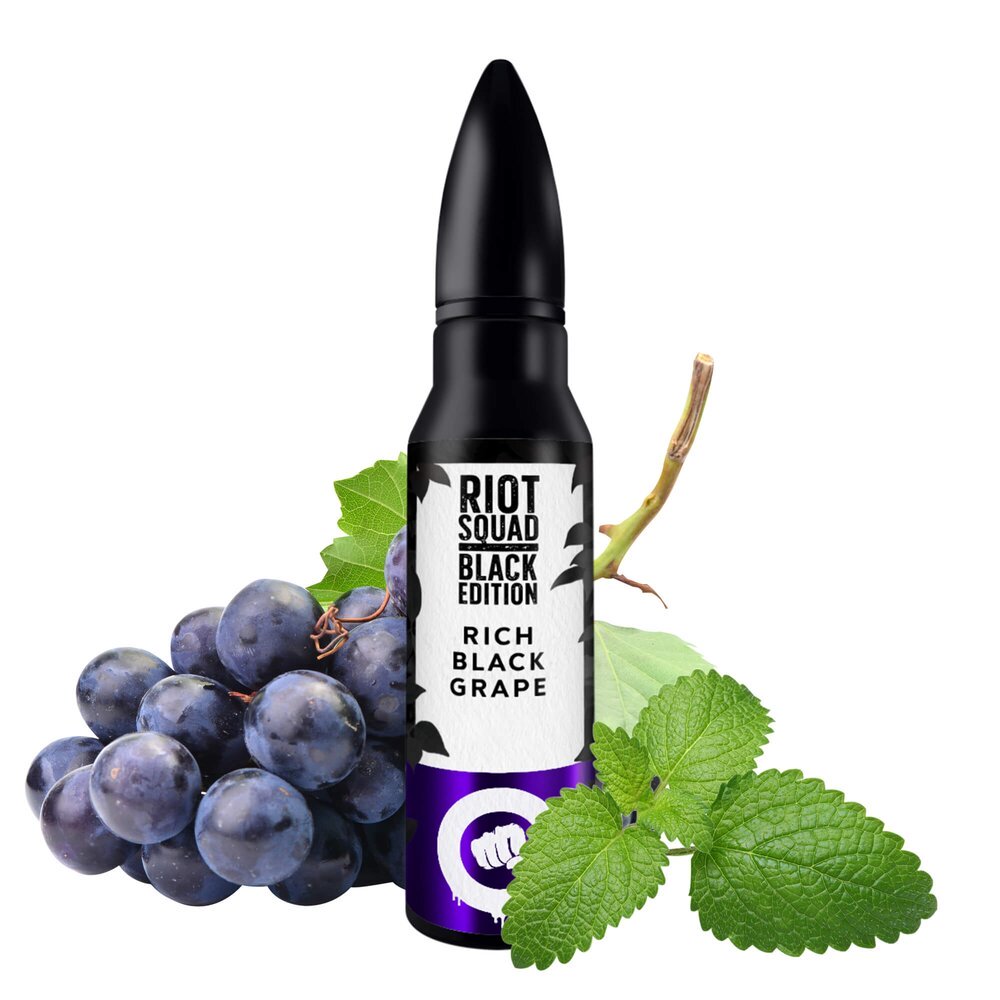Riot Squad 60ml - Rich Black Grape - Master Vaper
