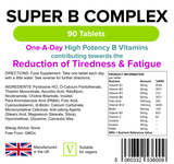 Super Vitamin B Complex Tablets 90 Tablets - Master Vaper