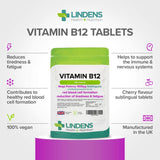 Vitamin B12 1000mcg Sublingual Tabs 100 Tablets - Master Vaper